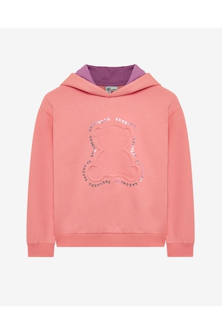Skechers G 2xı-lock Loose Fit Sweatshirt Büyük Kız Çocuk Pembe Sweatshirt Sk242035-611 Pembe