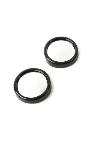 Qingmipy Araç İki Adet 360 Döner Kör Nokta Ayna, Geniş Açı Cam, Sürücü Güvenliği İçin Tepkiyen Azaltıcı, Kolay Kurulum