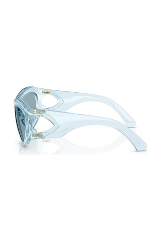 Burberry Be4465 415380 38 Unisex Güneş Gözlüğü Mavi