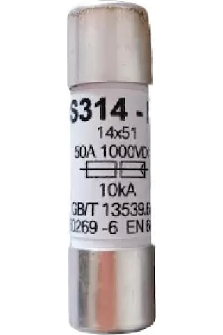 Bor Bs314-pv/20a/1000v ,14x51mm 20a Gpv/ges Kartuş Sigorta