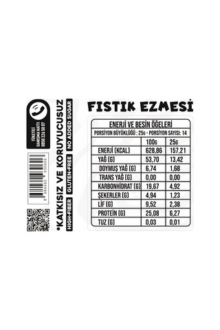 Mustang Nutrition Ballı Bitter Çikolatalı Crunchy Fıstık Ezmesi 350 Gr 25,08 Gr Protein + 40 Gr Fıstık Ezmesi Hediyeli