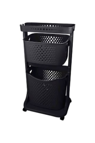 İki Katlı Organizer Sepet - Sebzelik COSTP748S