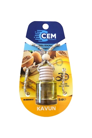 Cem Car Care Cam Fanus Kavun Ayna Kokusu 8 ML