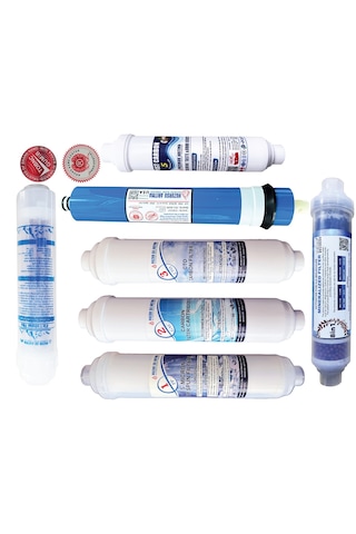 huzursu SU ARITMA  CİHAZI FİLTRESİ SETİ 5 Lİ +8" MİNERAL +4 İN1 Infrared Filtre  (nsf Onaylı)