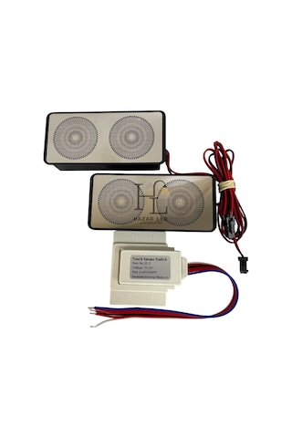 12 Volt 5 Amper 60 Watt Dokunmatik Touch Ayna Arkası Sensör Bluetooth Hoparlör Banyo Aynası Sensörü Beyaz