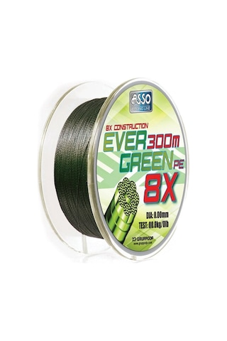 Asso Ever Green 8 Örgü Mumlu Ip Misina 130Mt (295440536)