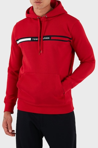 Tommy Hilfiger Erkek Sweat Mw0mw37361 Xld Kırmızı Kırmızı