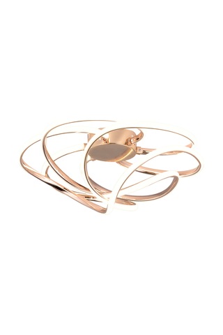 Pl 08 6 Model Gold 3 Renkli Salon Ve Oturma Odası İçin İdeal Alüminyum Avize, 50x25 Gold