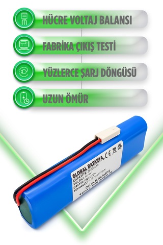 Tefal X-plorer 75 Batarya 2600mah Lityum İyon Pil