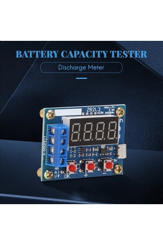 Lasonstiges Zb2l3 Pil Test Cihazı Led Dijital Ekran 18650 Güç Lityum Pil Güç Testi Direnç Kurşun Asit