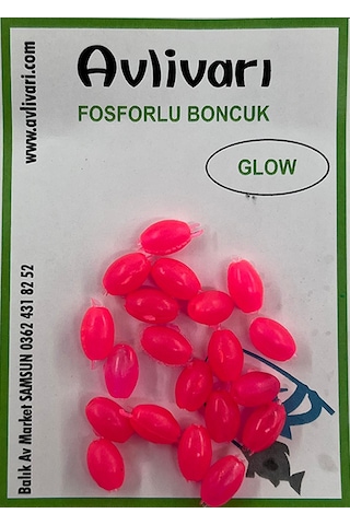 Avlivari 6 Mm Glowlu Boncuk 20'li Paket-9457