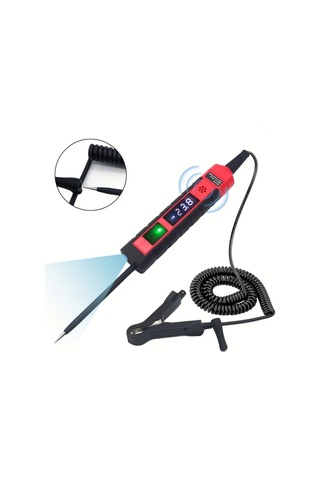 Xuweiwei Ns 870 4 36v Dc Otomotiv Devre Test Cihazi Lcd Dijital Voltmetre Polarite Gostergeli Aydinlatmali 141 7 Yayli Tel Asiri Voltaj Bip