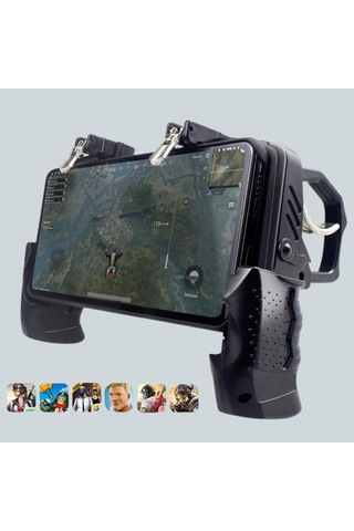 Dört Parmak Destekli Mobil Gamepad Tetikli Oyun Kontrolcüsü Ergonomik Ve Hassas Kontrol