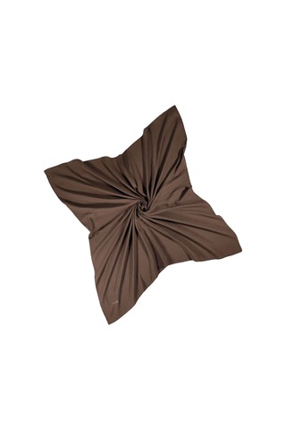 Tuana Eşarp Pamuk Jazz Eşarp 110x110cm Acı Kahve