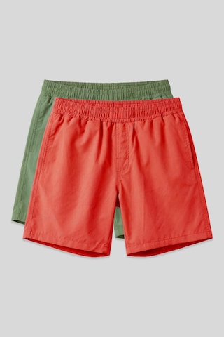 Tommylife Standart Fit Basic 2li Paket Haki-oranj Erkek Deniz Şortu - 81237 Haki-oranj