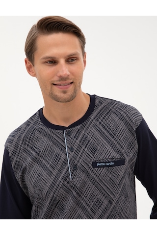 Pierre Cardin Erkek Lacivert Pijama Takım 50322640-200 Lacivert