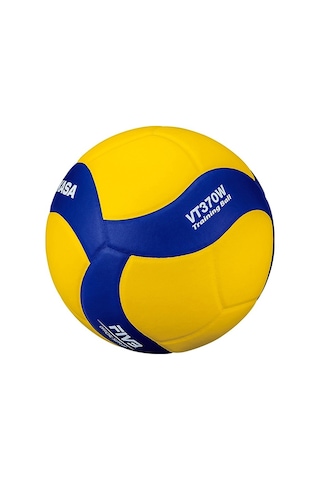 Mikasa VT370W No 5 Pasör Eğitim Voleybol Topu Mavi Sarı Mavi - Sarı