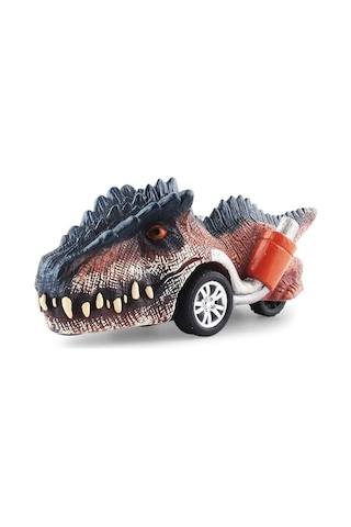 2 Adet Dinozor Oyuncakları Mini Dinozor Arabaları Oyuncak Çek Bırak Dinozor Figürleri Giganoto-yangchuang