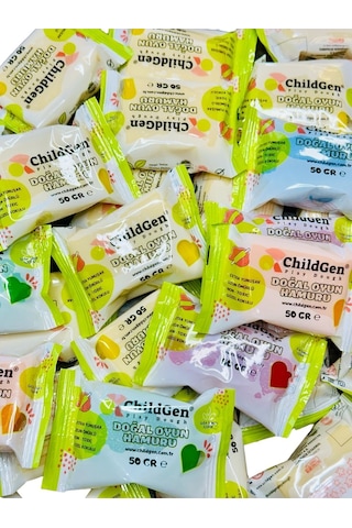 Doğal Oyun Hamuru -10'lu Minipack - 10x50gr