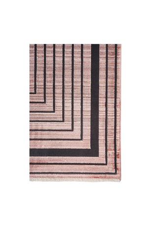 Dolce Vita Halı Donna 8255 Antique Copper Modern Salon Halısı Kırmızı