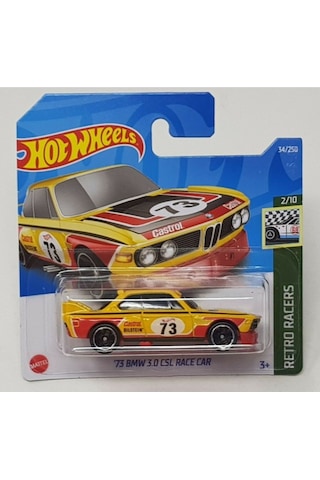Hot Wheels Tekli Araba 73 Bmw 3.0 Csl Race Car Retro Racers Hcw51