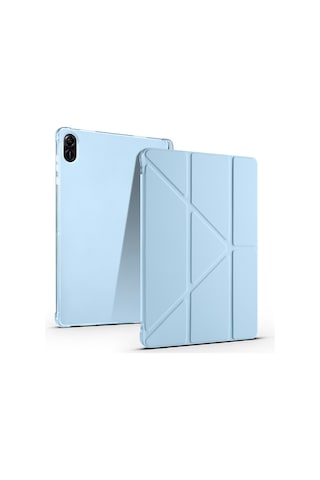 Honor Pad X8a Kılıf Tri Folding Kalem Bölmeli Standlı Kılıf Kapaklı Kılıf