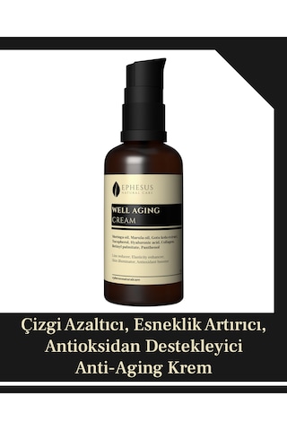 İnce Çizgileri, Kırışıklıkları Azaltıcı Cilt Esnekliğini Ve Sıkılığını Artırıcı Krem 50ml