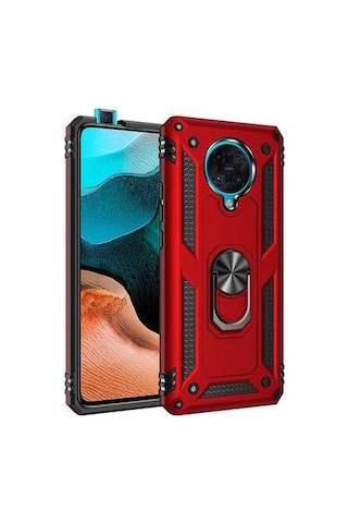 Xiaomi Poco F2 Pro Kılıf Zore Vega Silikon Siyah