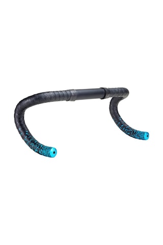 Supacaz Gidon Bantı Bt-49 Super Sticky Kush Neon Blue Star Fade/ano Blue Gidon Tıpası Siyah