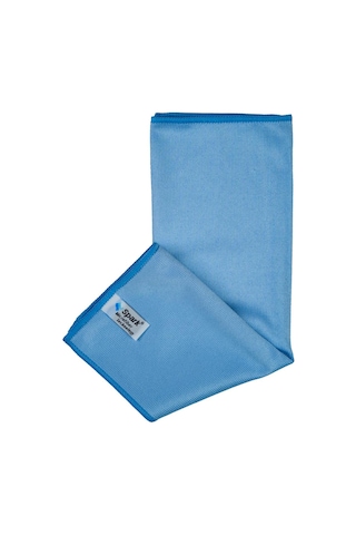 6 Adet Spark Kristal Mikrofiber Cam Silme Bezi Ve Genel Temizlik & Kurulama Bezi 40x40 Cm. Mavi