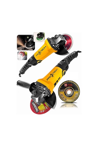 PROXTECH  Yüksek Tork Devir Ayarlı Spral Taşlama Makinası