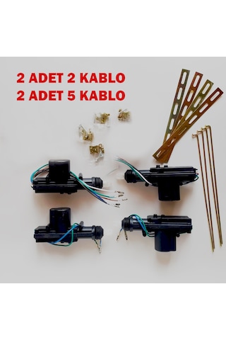 Merkezi Kilit Motoru Takımı 5 Fişli 2 Fişli Araç Merkezi