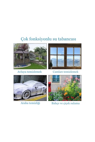 Yüksek Basınç Güç Köpük Araba Yıkama Hortum Püskürt Yağmurlama