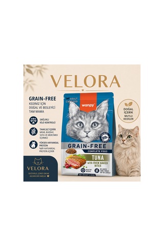 Wanpy Grain Free Ton Balıklı Yetişkin Kedi Maması 1,5 Kg - Tahılsız Yüksek Proteinli Tam Mama - 886182259
