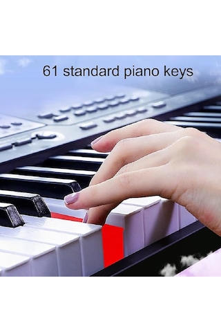 Techtic Bd-602 Elektronik Klavye Org Piyano Mikrofonlu Pilli