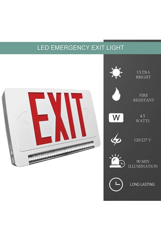 Işıklı Çıkış ,exit - Enerji Tasarruflu Led Ayarlanabilir Işık