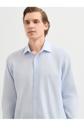 Karaca Erkek Slım Fıt Gömlek-açık Gri 11.25w.04.012 Açık Gri