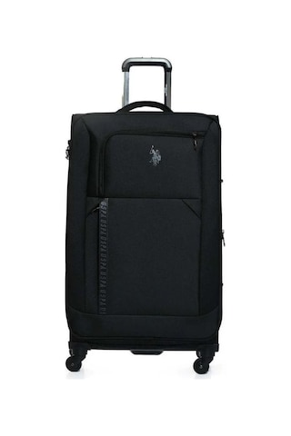 U.s. Polo Assn. Siyah Kumaş Unisex Büyük Boy Valiz Plvlz22804a-b 001