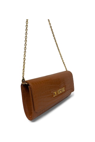 Love Moschino Omuz Çantası Croco Jc4294pp0lkj0208 Taba