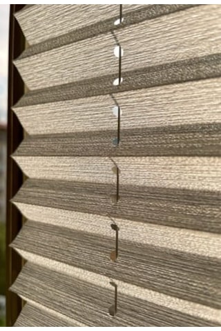 As Perde Keten Plise Perde Cam Balkon Pvc Uyumlu