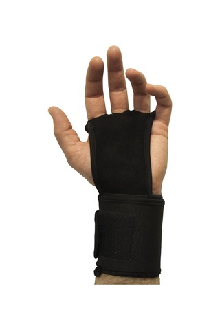 Dragondo 1752C Weightlifting Grip Ağırlık - Halter Eldiveni Siyah