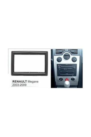 Renault Megane 2 Double Teyp Çerçevesi