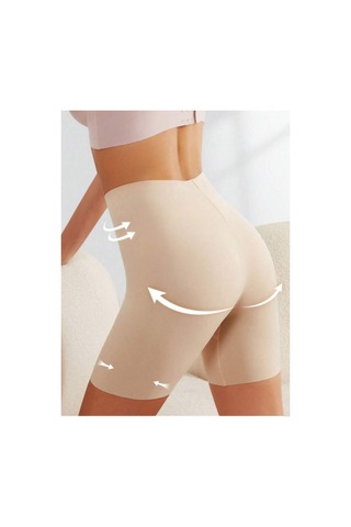 Unika Boutique Kadın Dikişsiz Lazer Kesim Toparlayıcı Korse Bej