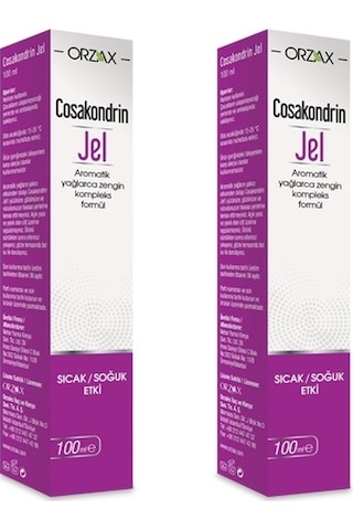 2 Kutu Cosakondrin Jel 100 ML