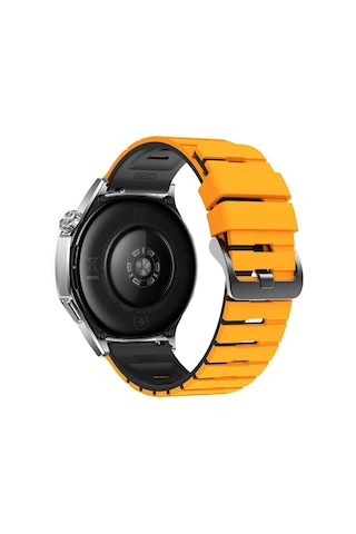 Huawei Watch Gt 6/5/4/3/2 Pro 46mm Ultimate Se Elite Kordon Double Soft Yumuşak Silikon Band Str-27