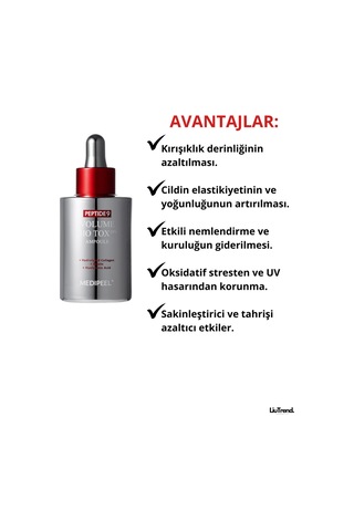 Medipeel Peptide 9 Volume Bio Tox Ampoule Pro 100 Ml Volufiline Ve Peptit İçeren Cilt Bakım Ampulü M0067