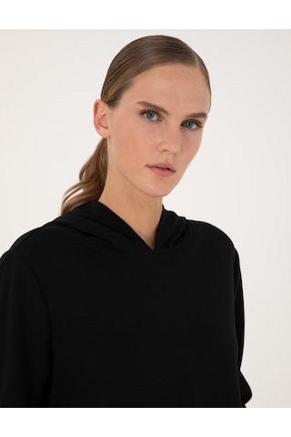 Pierre Cardin Kadın Siyah Sweatshirt 50314972-vr046 Siyah