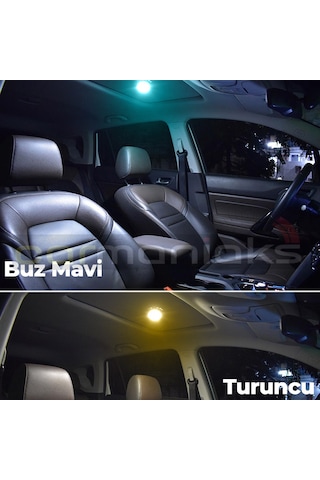 3 Renk Mıknatıslı Dokunmatik Led Atmosfer Lamba Çok Renkli