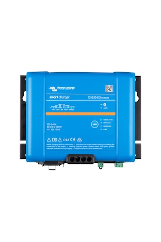 Victron Akü Şarj Cihazı Smart Ip43 12v 50a Battery Charger 3 Çıkış Psc125053095
