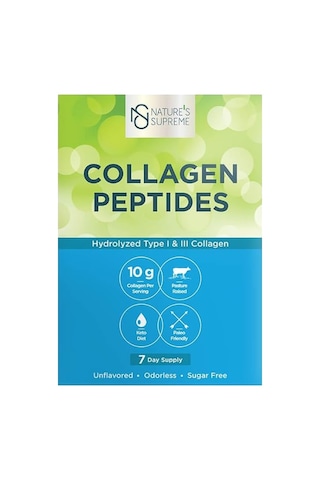 Collagen Peptides 7 Saşe Aromasız Aromasız Renkli